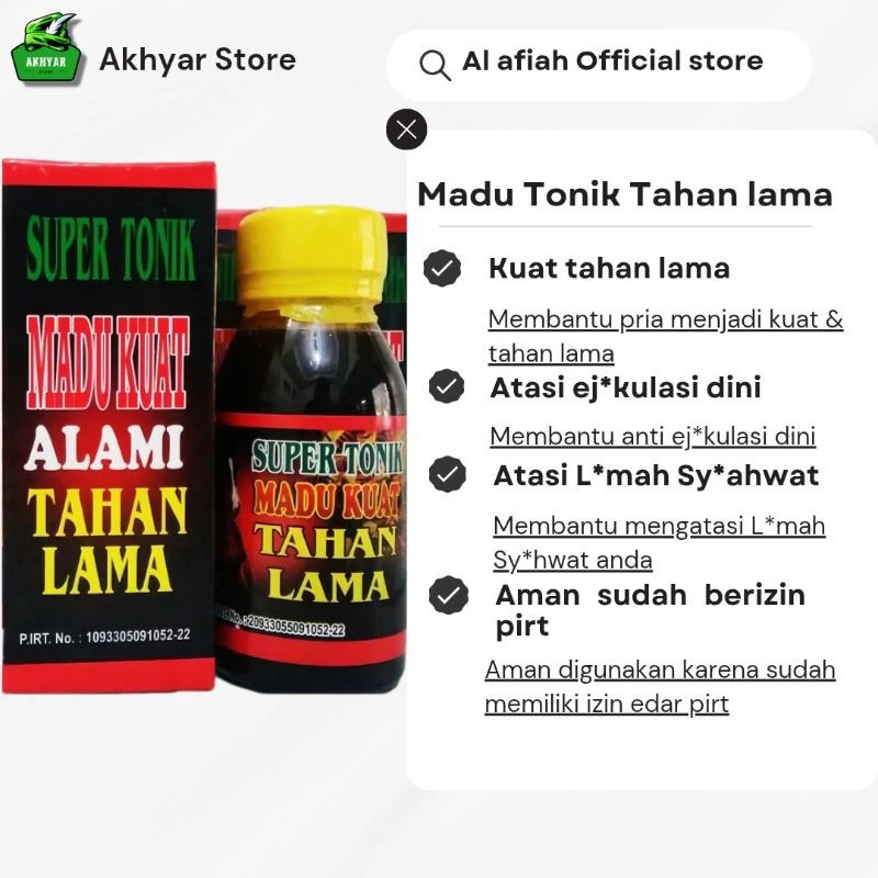 KayuGempol - Madu Super Tonik Original Asli Madu Tonik 6x Alami