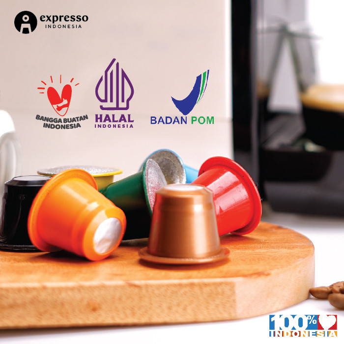 

Expresso Indonesia - Reguler Capsule - Nespresso Compatible