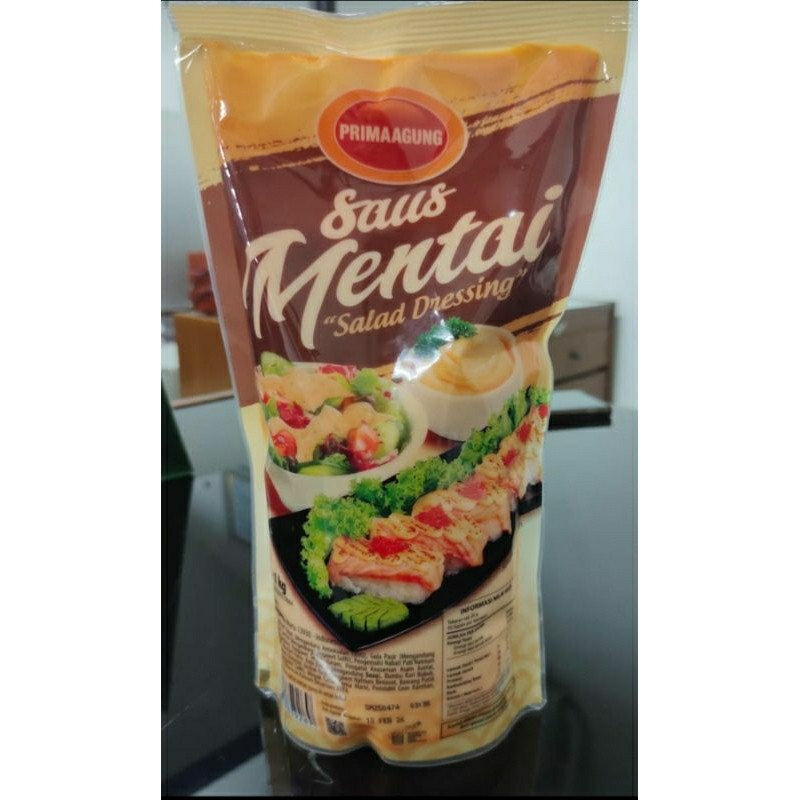 

Prima Agung Saus Mentai 1kg Halal & Original