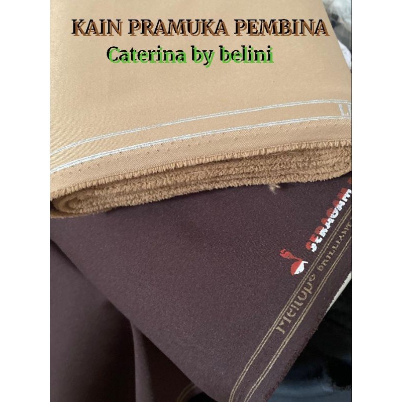 KAIN PRAMUKA PEMBINA CATERINA,KAIN DINAS PUTIH PERAWAT KEDOKTERAN