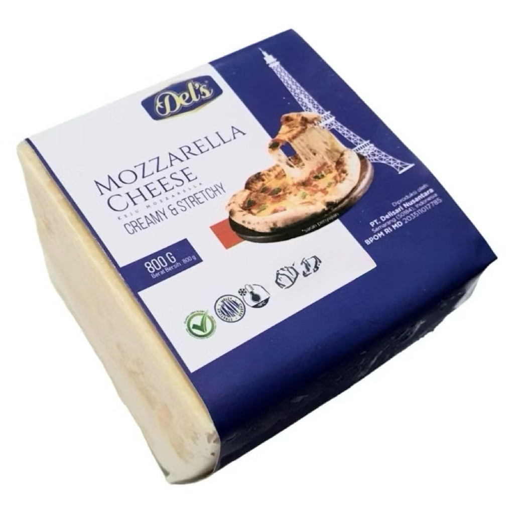 

Dels Keju Mozzarella Cheese 800g