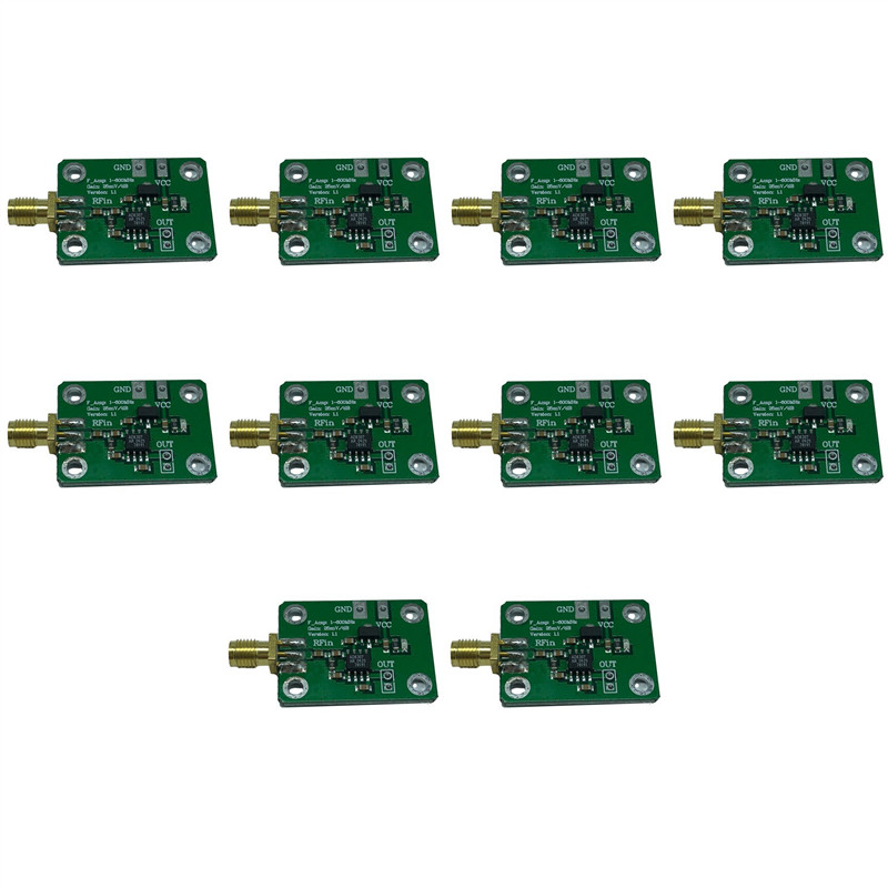 B63B-10X AD8307 RF Power Meter Logarithmic Detector Power Detection 1-600Mhz RF Detector Power Meter