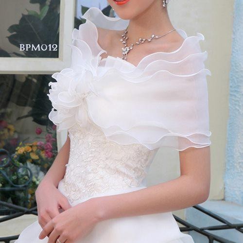 Set Bolero Cardigan Lace Brukat Pesta Wedding Pengantin Wanita BPM012