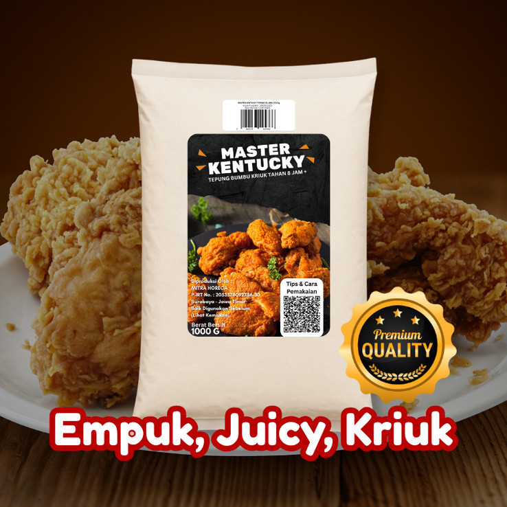 

Master Kentucky Tepung bumbu Serbaguna 250 Gr