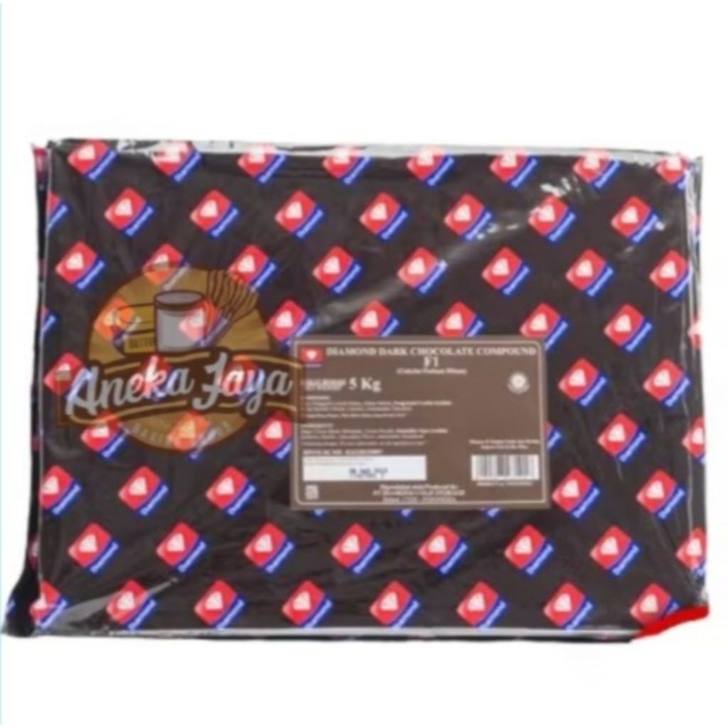 

Diamond Coklat Blok 5 KG/ Diamond Chocolate Compound 5 KG