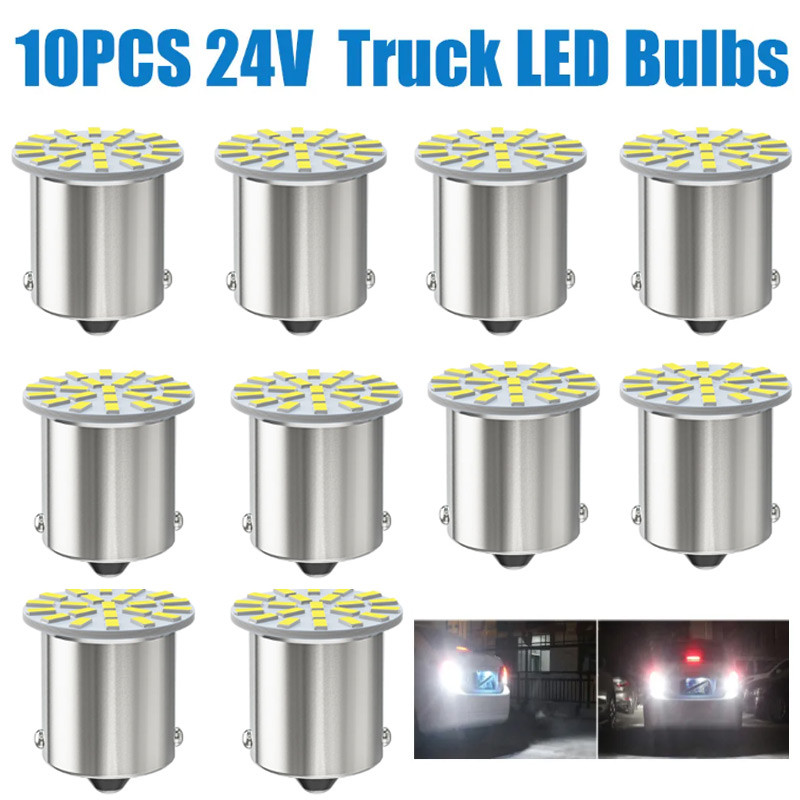 10X LED Bulbs 1156 BA15S P21W 3014SMD 1157 BAY15D P21/5W Turn Signal Light DRL Daytime Running Lamp 