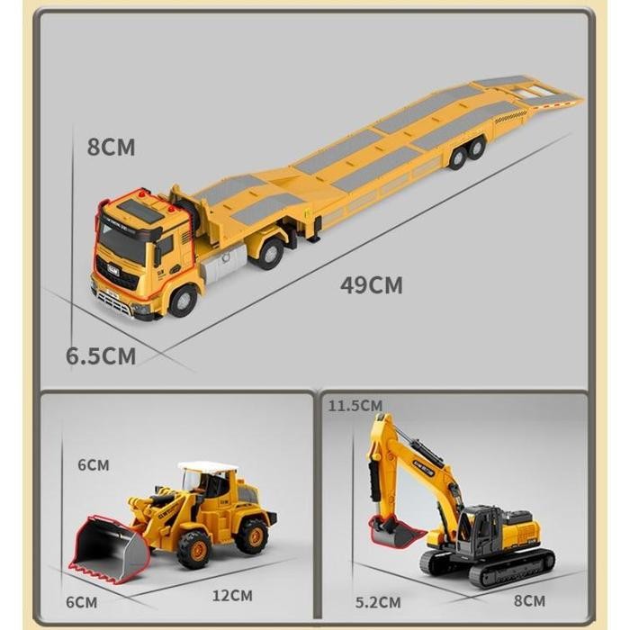 Mainan Anak Mobil Mobilan Self Loader Truck