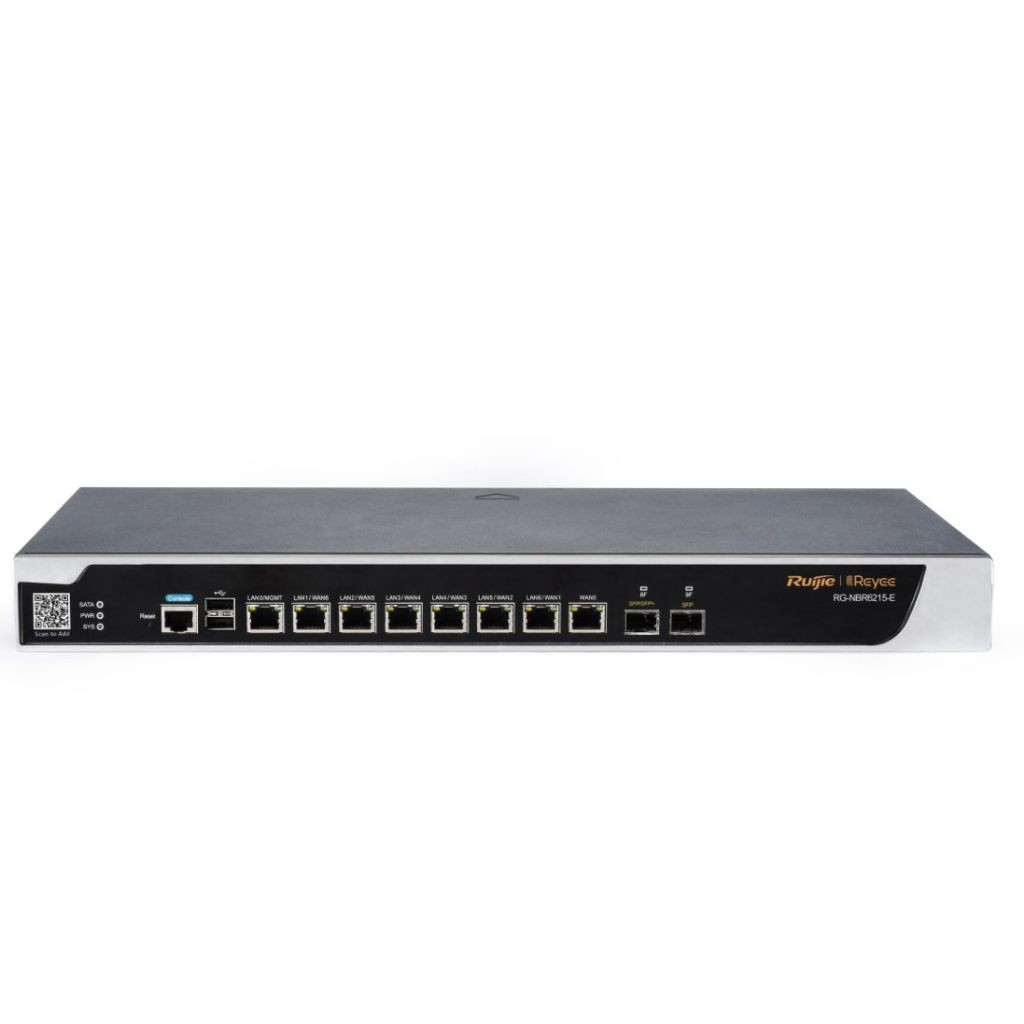 Ruijie RG-NBR6215-E All in One 10G SFP+ Cloud Managed Security Router