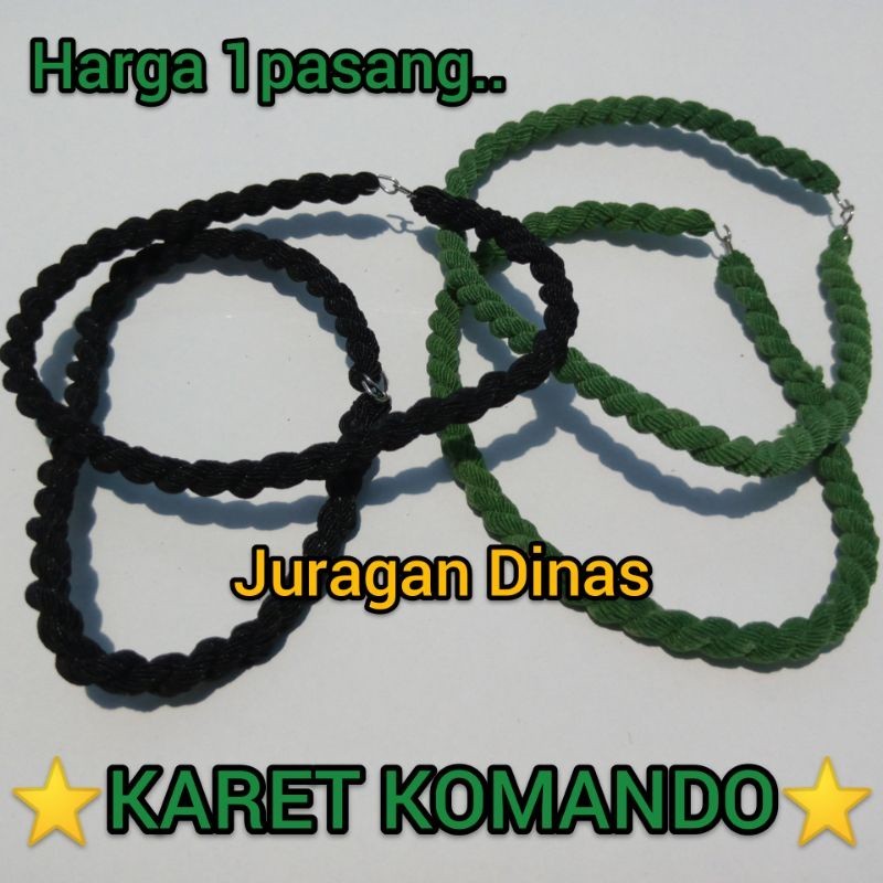 TALI KARET CELANA PDL TALI KOMANDO PDL / KARET KAKI PDL