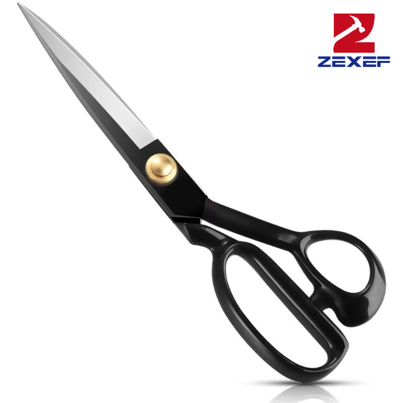 

ZEXEF Professional Tailor Scissors Cutting Scissors Vintage Stainless Steel Fabric Leather Cutter Craft Scissors for Sewing