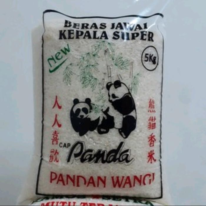 

Beras jawai cap panda pandan wangi