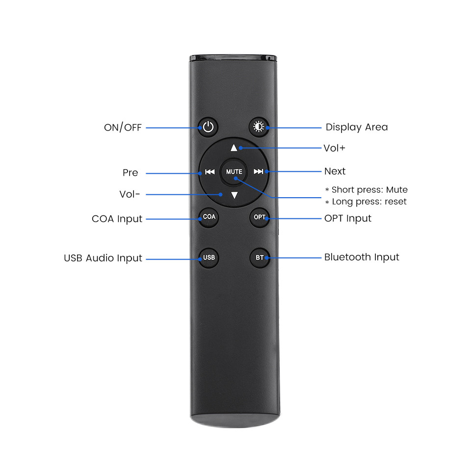 AIYIMA CSR8675 Bluetooth Decodes Receiver ES9038 APTX-HD LDAC HIFI Headphone Amplifier Stereo Preamp