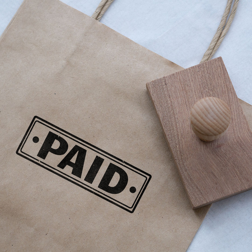 

[Custom Stamps] Personalized Stamps - Custom Image, Custom Logo Design, Wooden Rubber Stamps, Multiple Sizes, Natural Wood Color