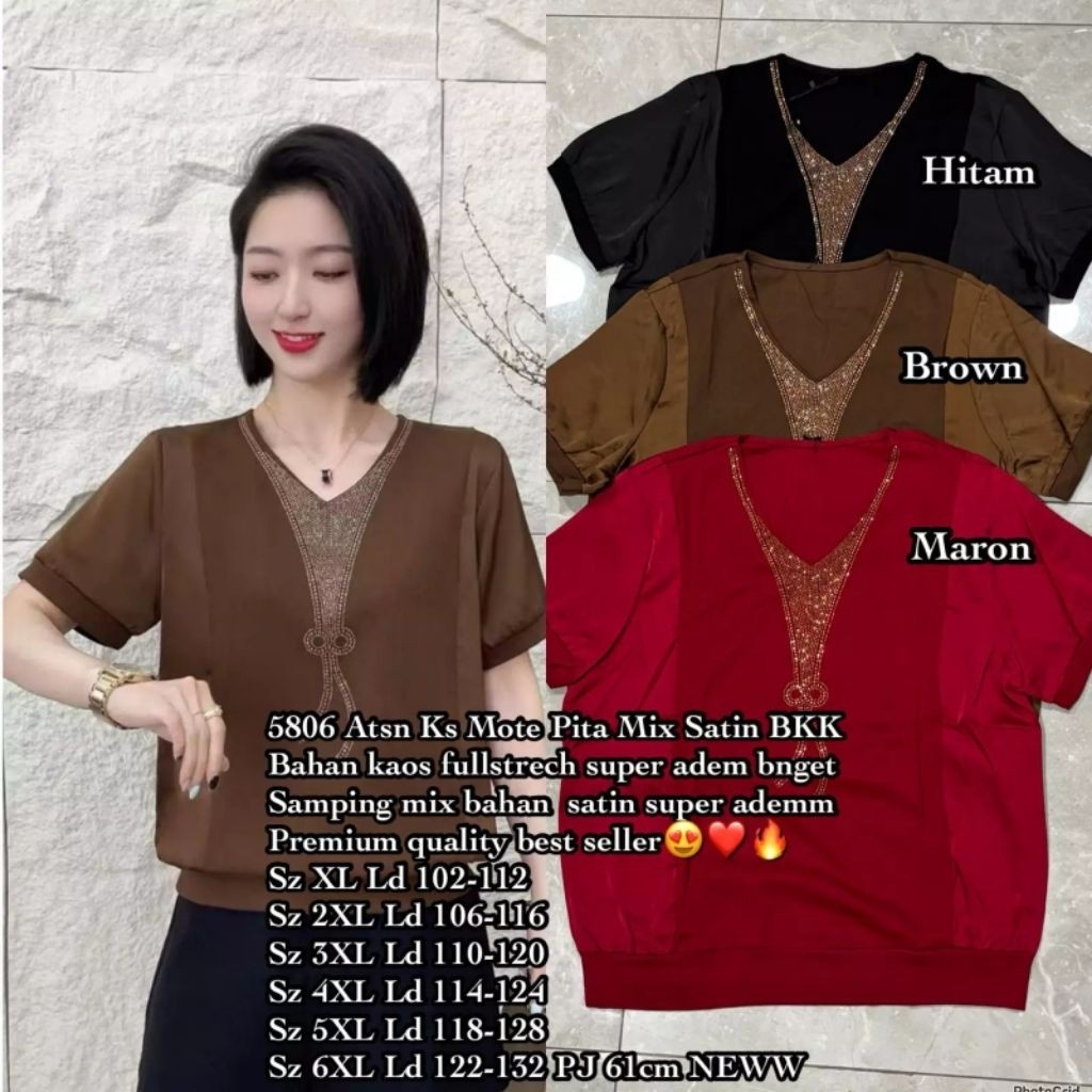 

5806 ATASAN KS MOTE PITA MIX SATIN BKK