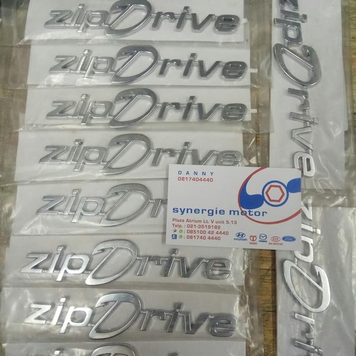emblem Zip drive kia visto