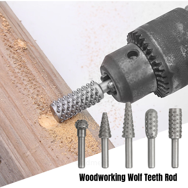 Pertukangan Kayu  Batang Gigi Serigala  Kikir Putar  Elektrik  Kepala Gerinda  Gerinda  Aksesori  Pe