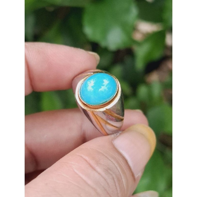 Cincin Batu Bacan Palamea Natural
