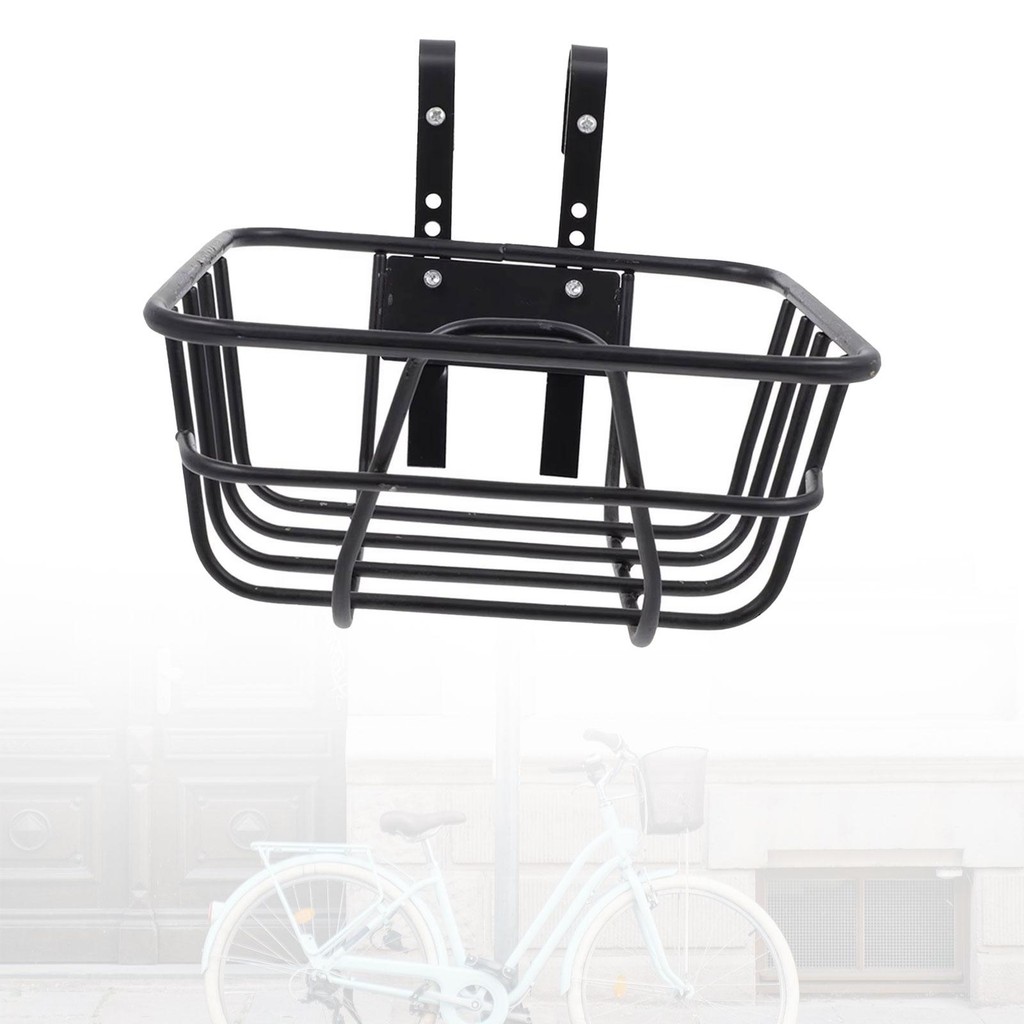 Bike Basket Metal Bike Vegetable Basket Carrier Front Bicycle Basket Shared Bike Basket Electric Bik