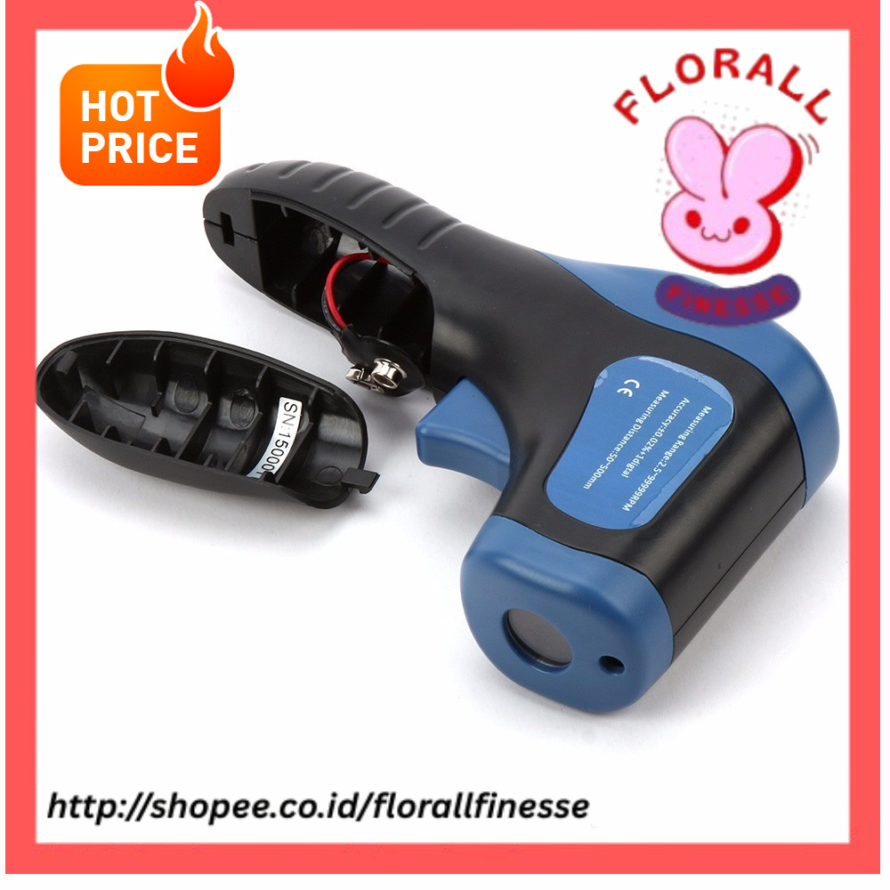 TL-900 Laser Digital Tachometer Non-Contact Measuring Range:2.5-99999RPM with Bag