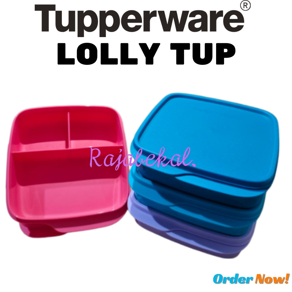 [BIG SALE] PROMO Tupperware Lolly Tup Bekal Bersekat 550ml