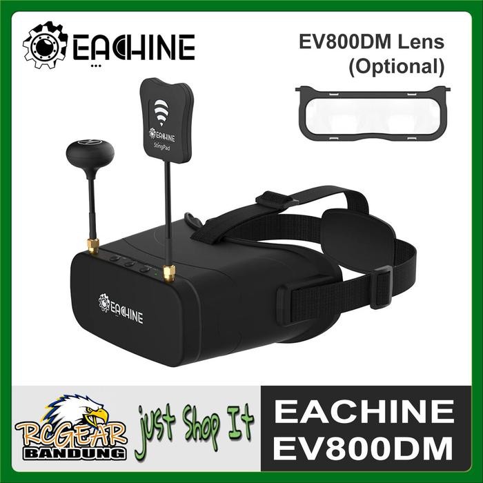 Eachine EV800DM 5.8G Diversity FPV Goggles DVR not VR D2 Pro EV800D - EV800DM