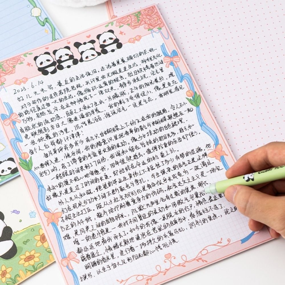 

Fashion B5 Cartoon Memo Pad Rabbit Thicken Planner Stickers Stationery Morandi Sticky Notes Stationery