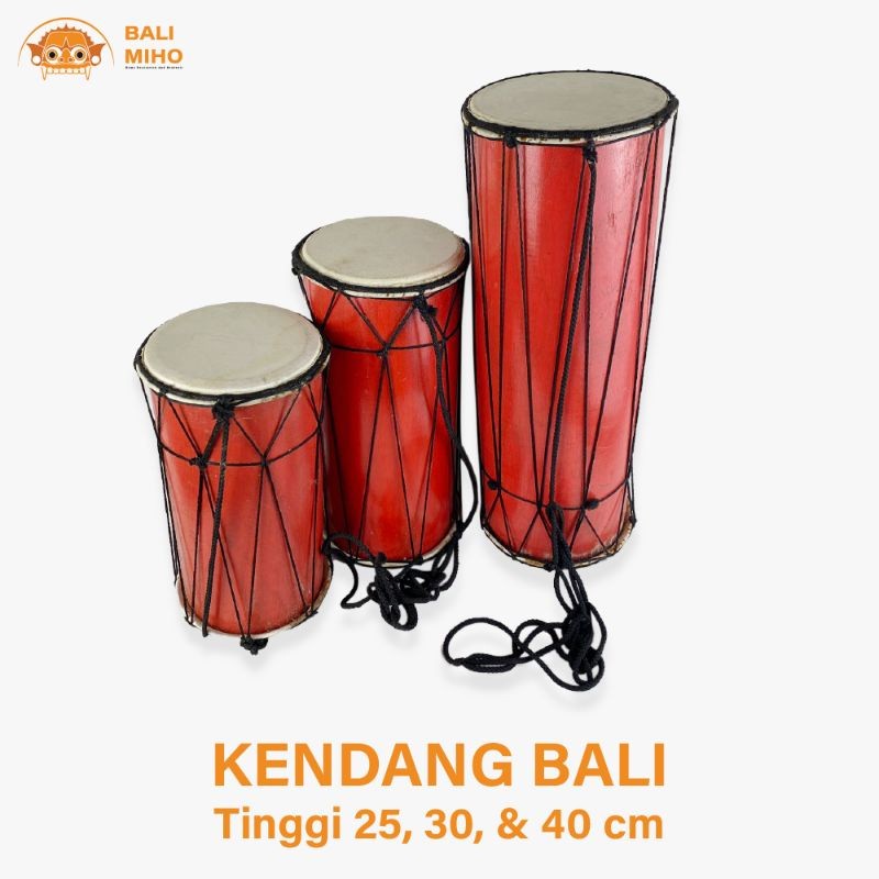 Kendang Bali - Gendang Bali - Alat Musik Bali - Jimbe - Mainan Anak - Mainan tradisi bali - Mainan T