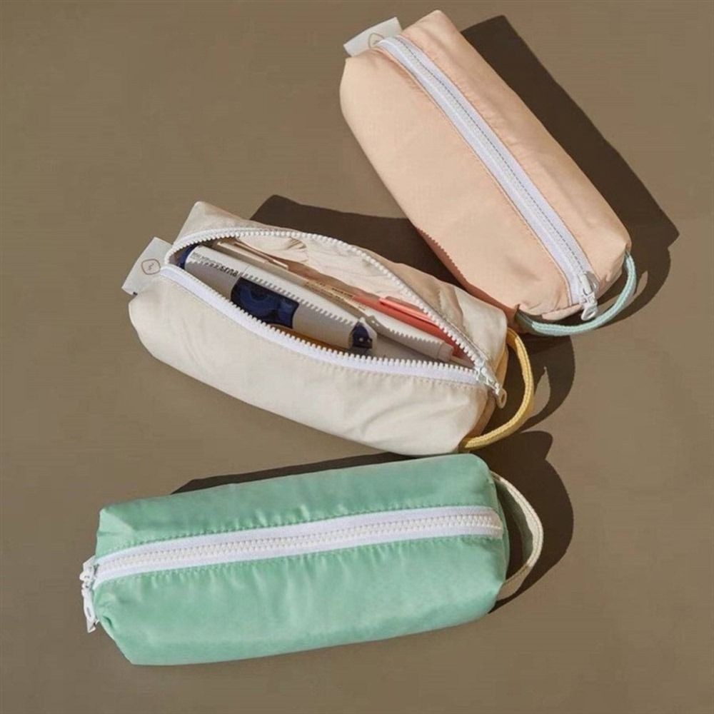 

Large Capacity Candy Color Pencil Pouch Pencil Box Desktop Storage Bags Pencil Case Pen Bag Stationery Bag High Quality