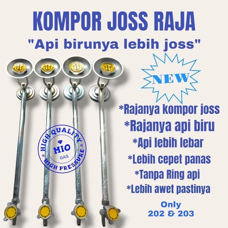 KOMPOR SEMAWAR JOSS  TERLARIS ( Rajanya kompor joss semawar ) Trade Mark SINAR BINTANG- Joss Tekanan