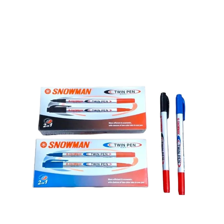 

[SDW] pekanbaru/Spidol Snowman Twin/Dua Warna