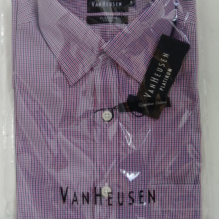 Kemeja Casual Pria impor merk Van Heusen