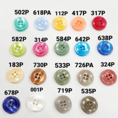 Kancing SCV 12 Kecil / Kancing Baju / Kancing Polos