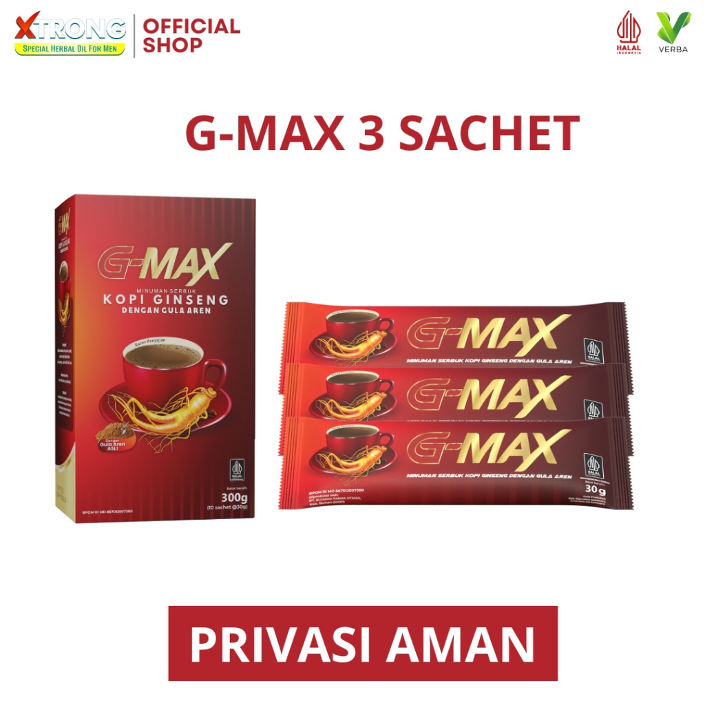 

Minuman Instan Extra Kopi Gingseng Kopi G Max Tahan Lama Penambah stamina Bpom Pilihan Dengan Gula Aren