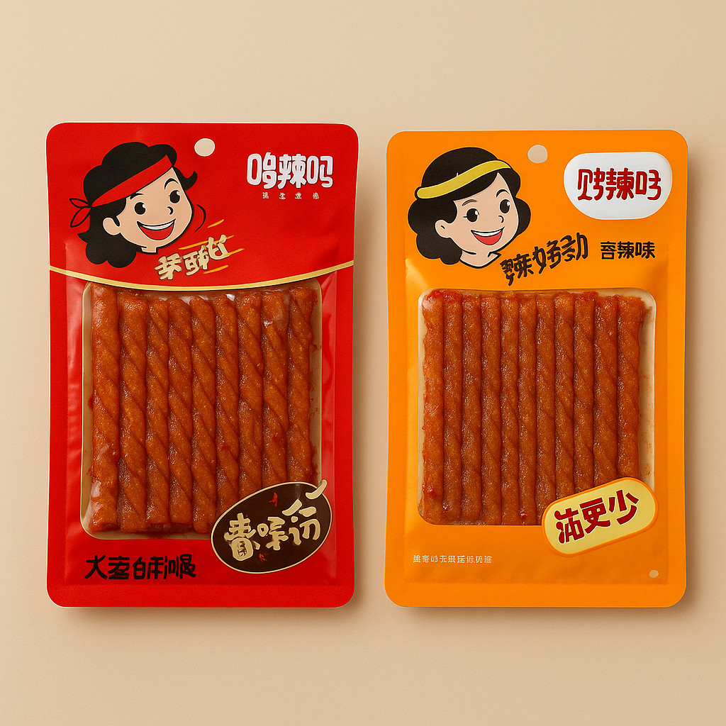 

Snack pedas halal soy based premium siap konsumsi 70-100gr