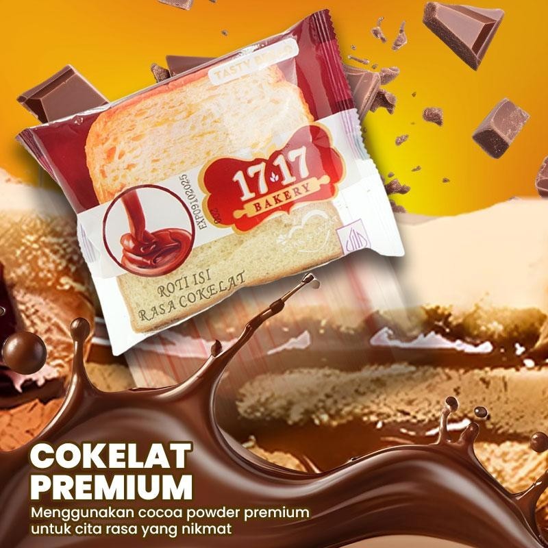 

Combo 30 dan 60 Roti Isi 17.17 – Lembut & Manis dengan Varian Coklat, Vanilla, Nanas, Keju, Strawberry, dan Mangga.