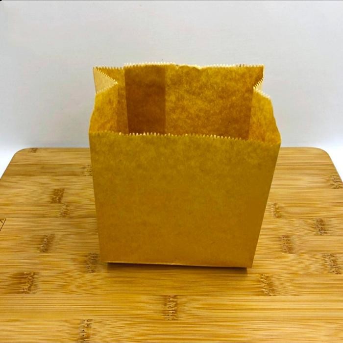

Sale paper bag / kantong kertas putih untuk roti, fried chicken, snack dll - XS - 100 lbr, Putih Terlaris