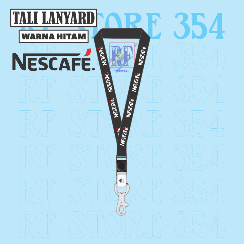 

TALI LANYARD NESCAFE - TALI ID CARD NESCAFE GANTUNGAN KUNCI GANTUNGAN FLASHDISK GANTUNGAN NAMETAG TALI LANYARD BEST SELLER COD