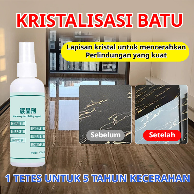 Rumah Stone And Marble Crystal Coating Agent/Enhanced Brightening Crystallizer/Tile Repair Stone Bri