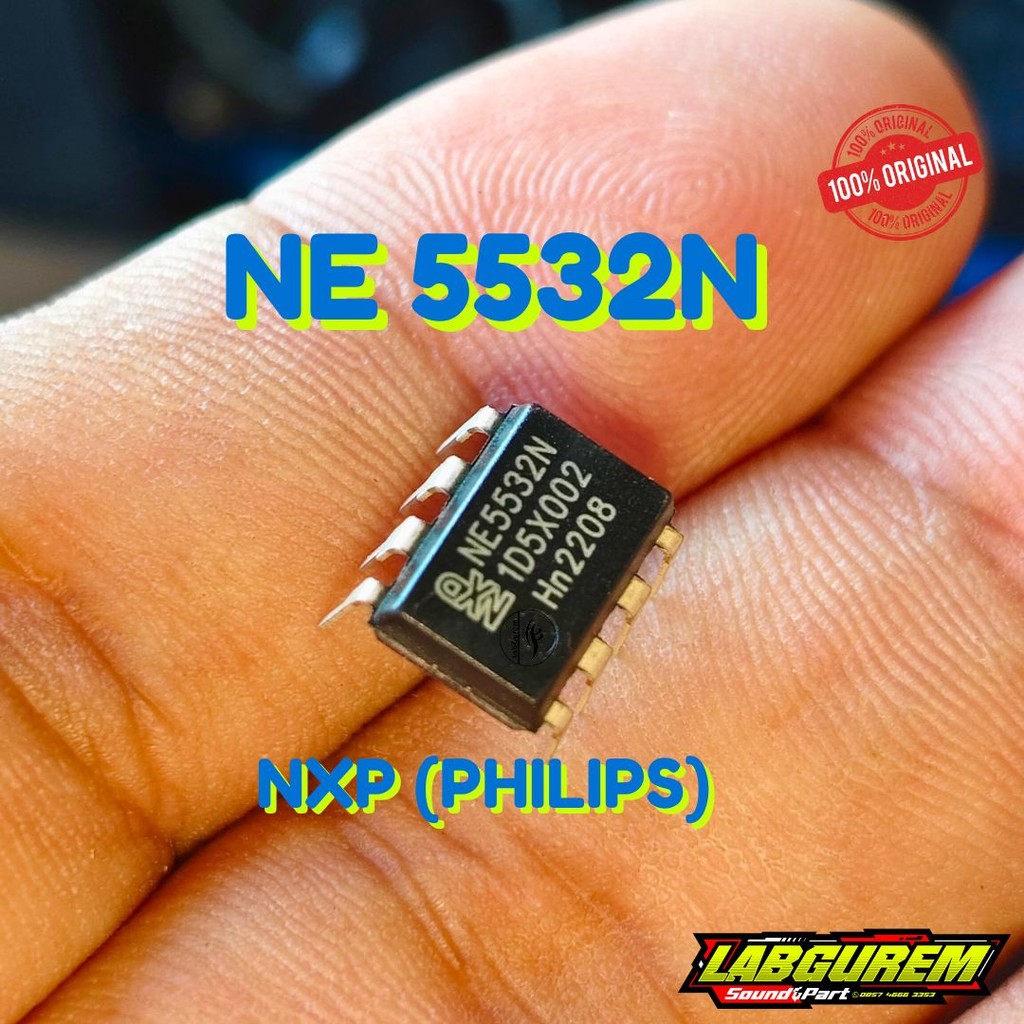 IC NE5532 Original Philips NXP Berkualitas Tinggi