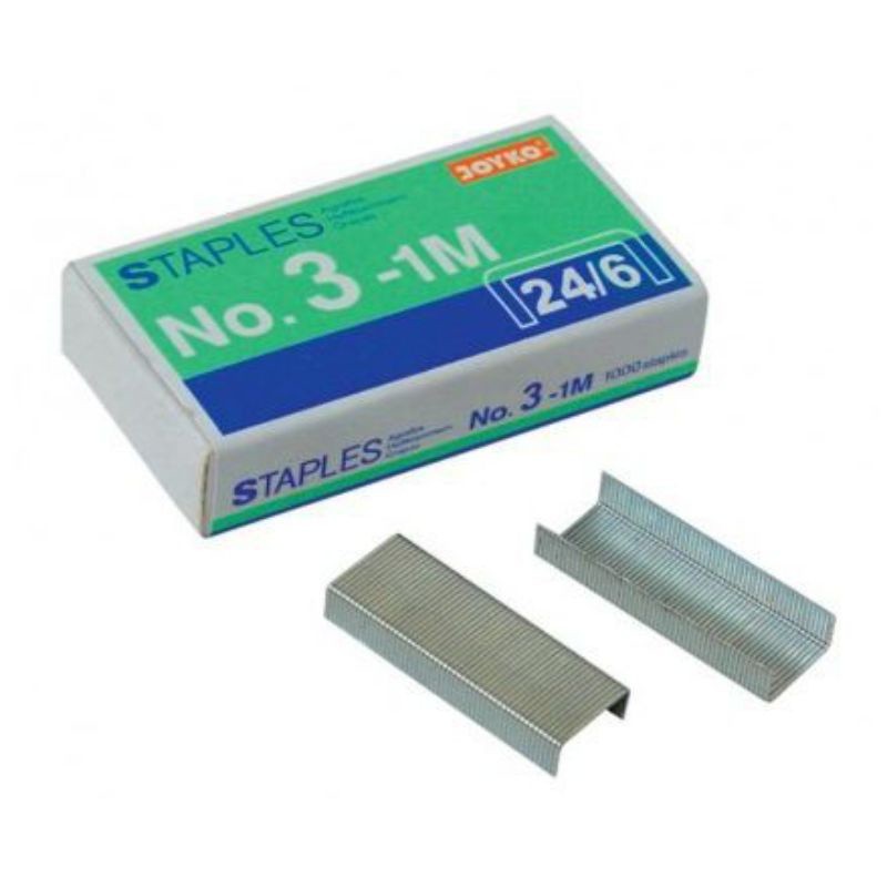 

Isi staples Joyko No.3IM ( 1pak/20 kotak )