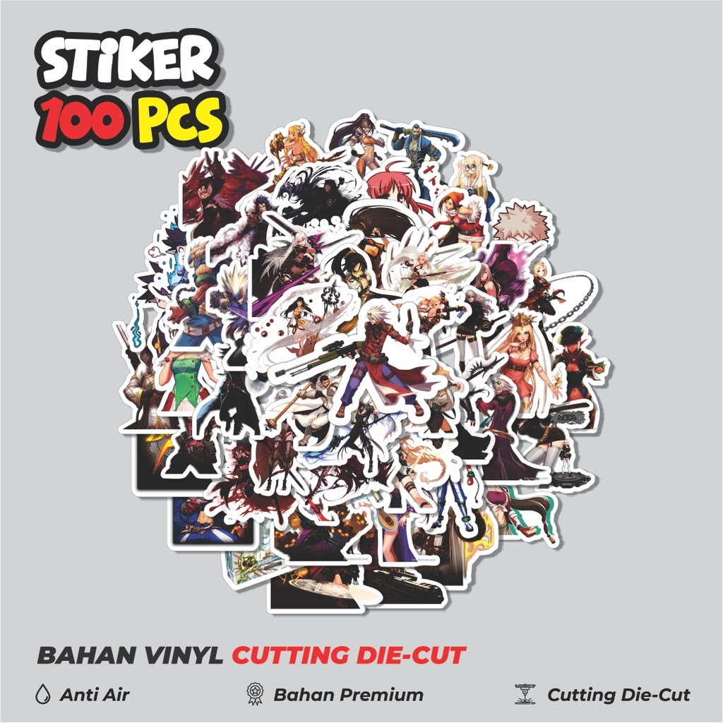 

Terbaru! 50 pcs Stiker Game Series Dungeon Fighter Karakter MIX 1 Dekorasi Lucu Kreatif untuk Notebook, Skateboard, HP