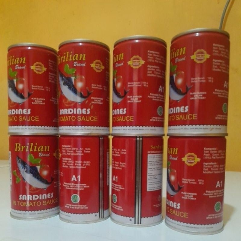 

sarden brilian 155gr paket 8 kaleng exp 2028