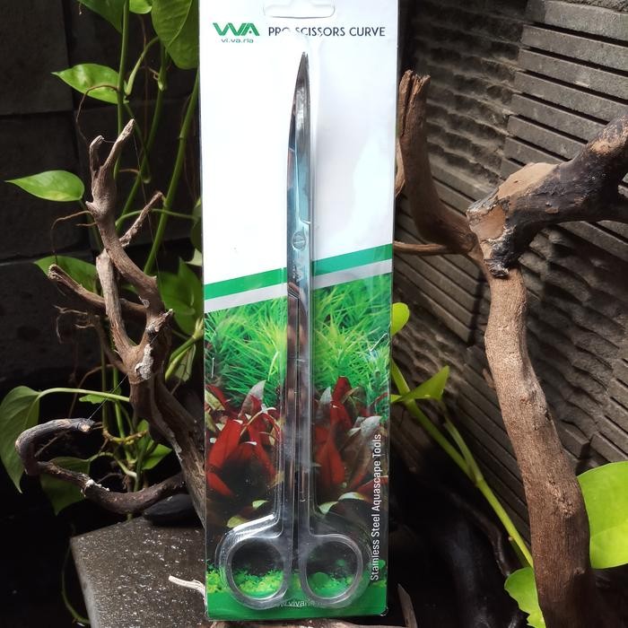 

vivaria Pro Scissors curve / gunting bengkok aquascape