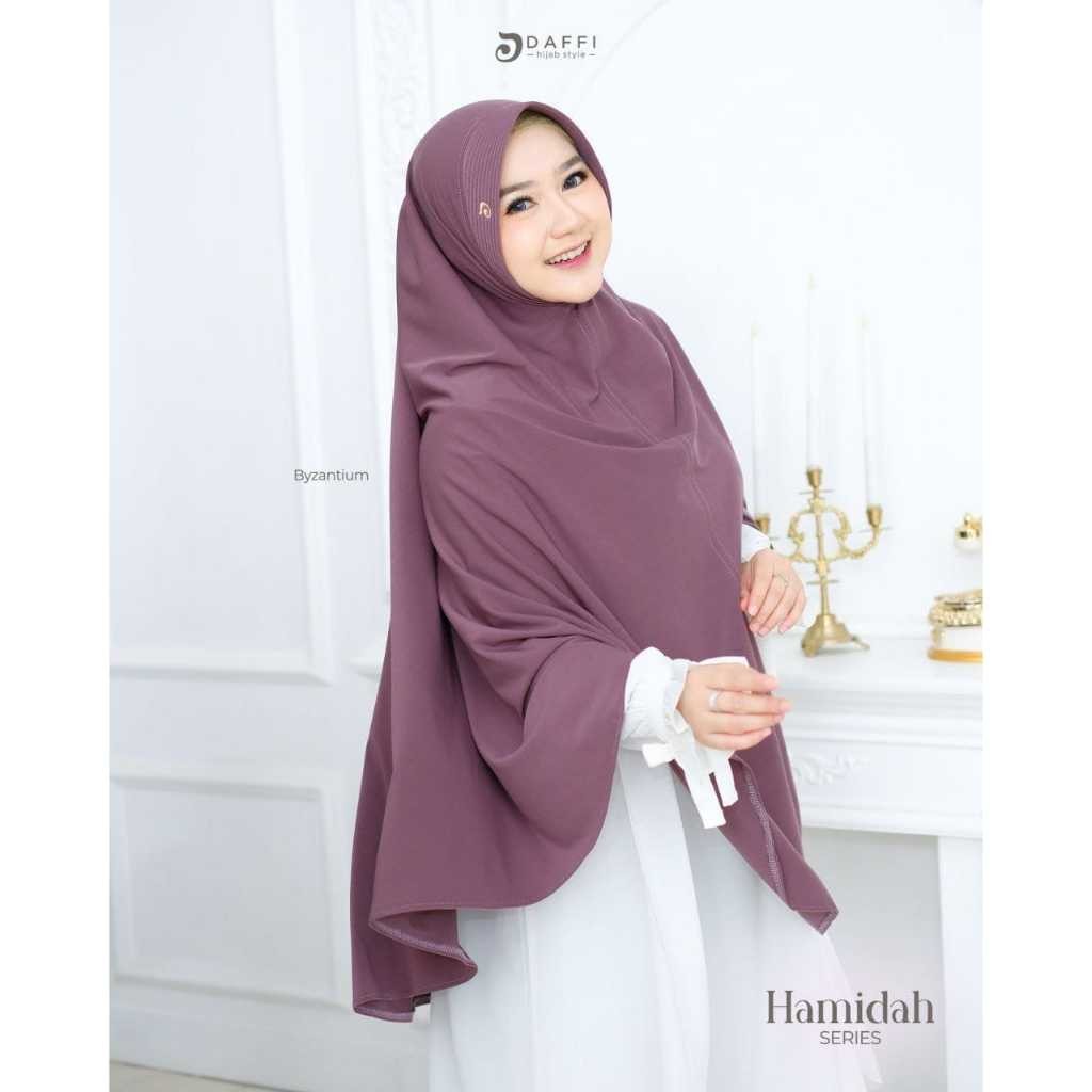 Daffi Hijab - Bergo Hamidah Super Jumbo Jersey Rayon