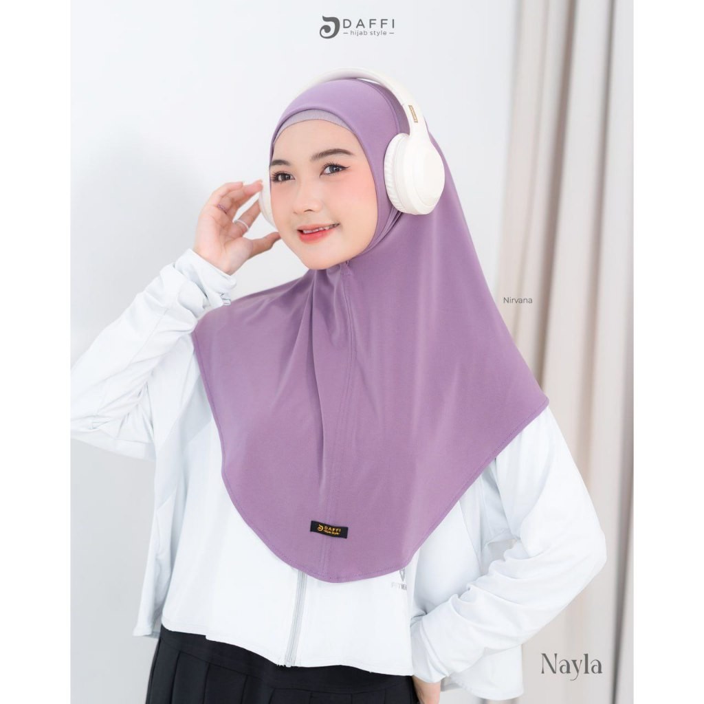 Daffi Hijab - BERGO NAYLA Daffi Hijab Terbaru Jersey Premium