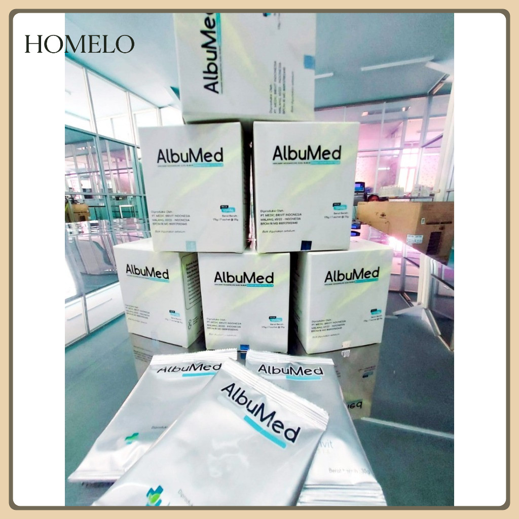 

(HOMELO) ALBUMED Minuman Mengandung Susu Bubuk Dengan Ekstrak Putih Telur