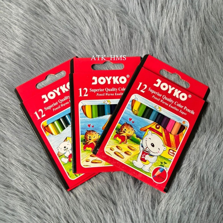 

Pensil Warna Joyko 12 & 24 Warna