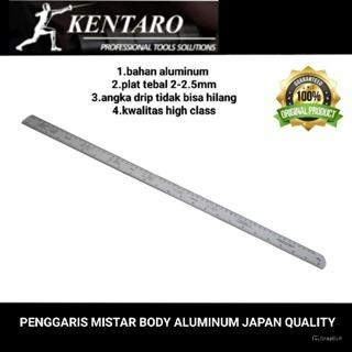 

Kentaro penggaris mistar body aluminium Japan quality
