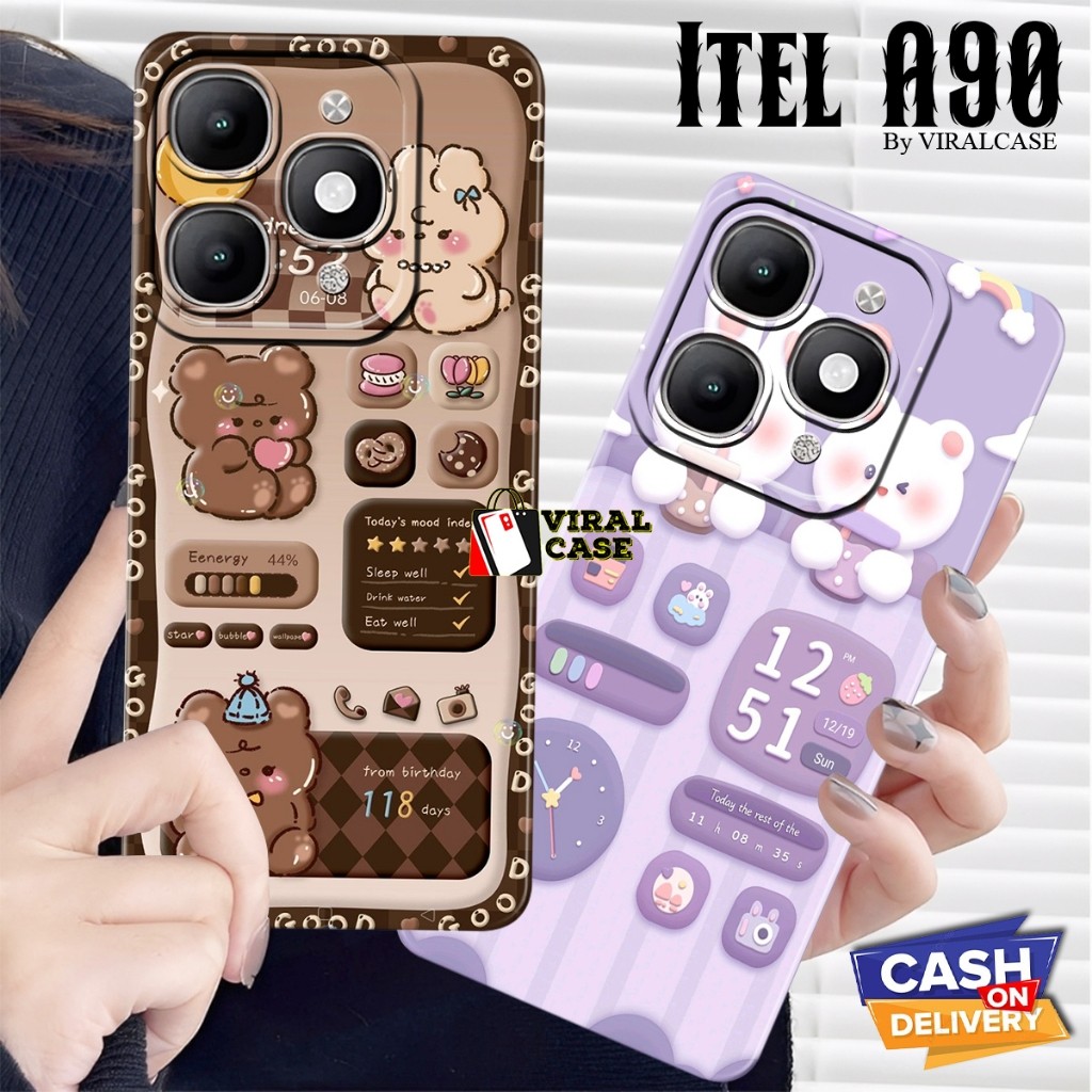 Case ITEL A90 A80 A70 A60 A50 A60S A49 S23 4G S23 Plus S25 S25 Ultra Terbaru softcase Procamera Lent