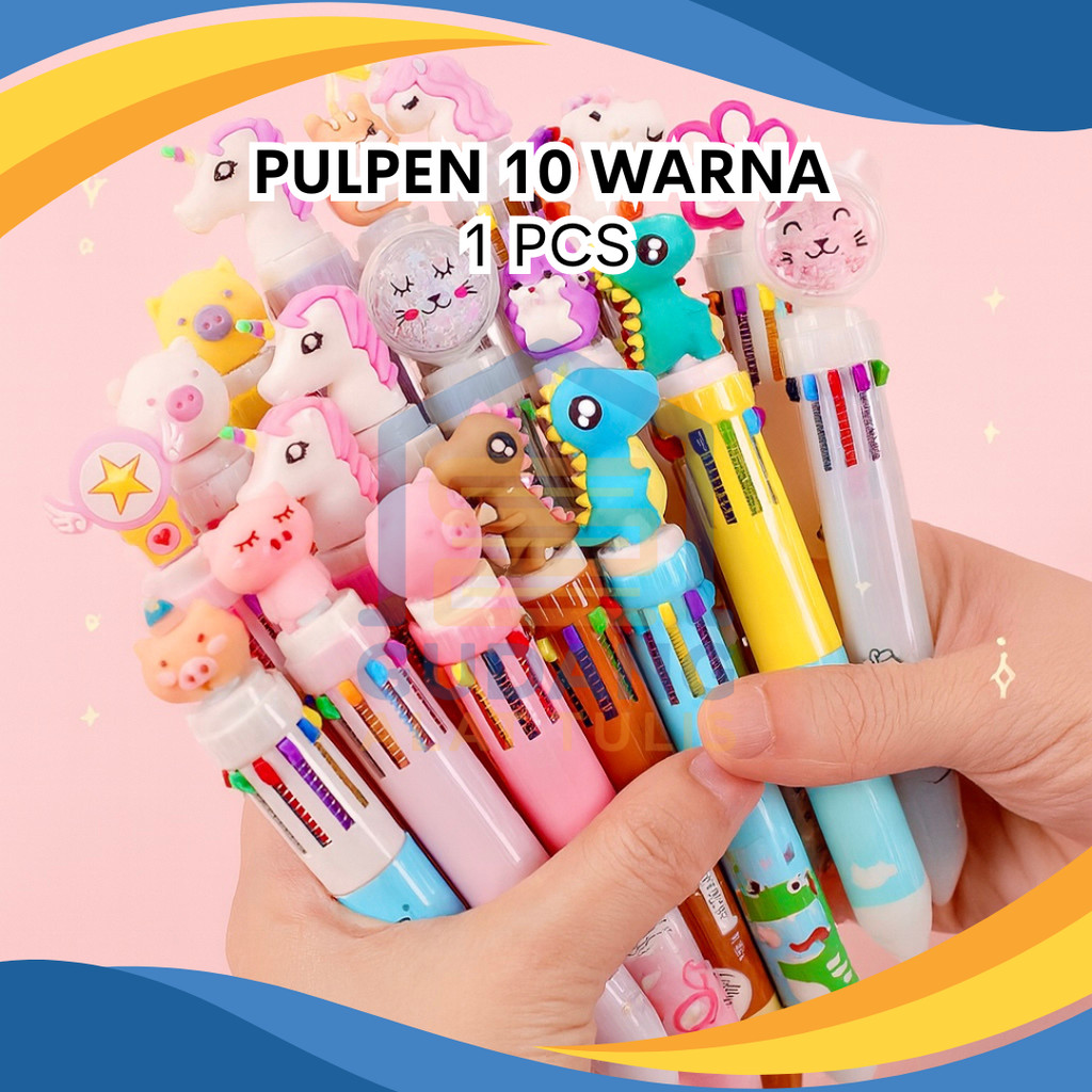 

ATK MEDAN GROSIR- PULPEN 10 WARNA